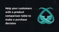product comparison table ecommerce