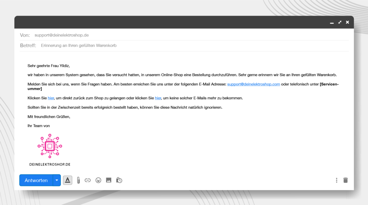 conversions steigern emails