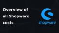 shopware costs